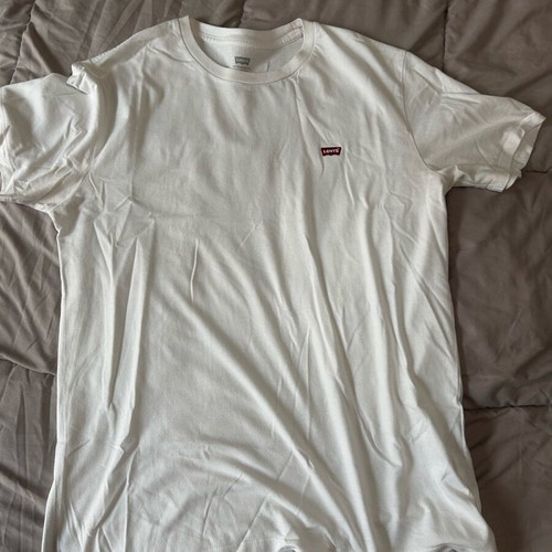 Ανδρικό T-shirt Levi’s medium σαν καινούργιο, άσπρο