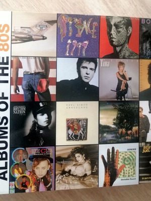 Book "The 100 Best-Selling Albums of the 80s" used, English