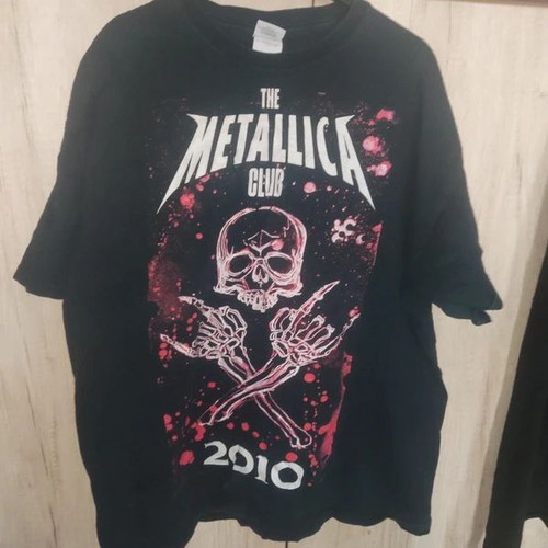 Metallica Club T-shirt 2010, XL size