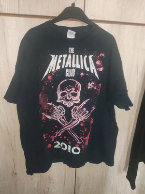 Metallica Club T-shirt 2010, XL size