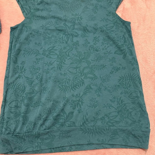 Attrattivo see-through blouse size S like new petrol