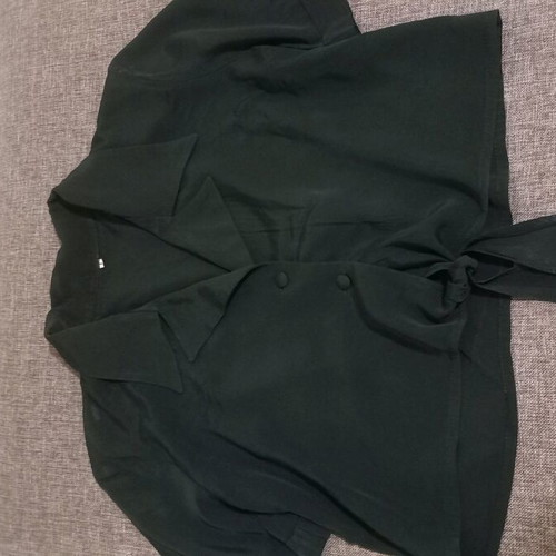Short shirt used, black, size S