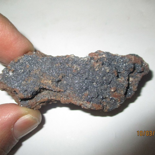 Chalcophanite mineral new Greek size 7 cm, weight 44+ g