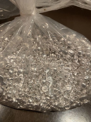 Silver nuggets 0.999 purity 100g new