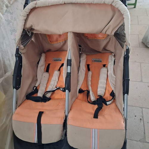 Double stroller for twins