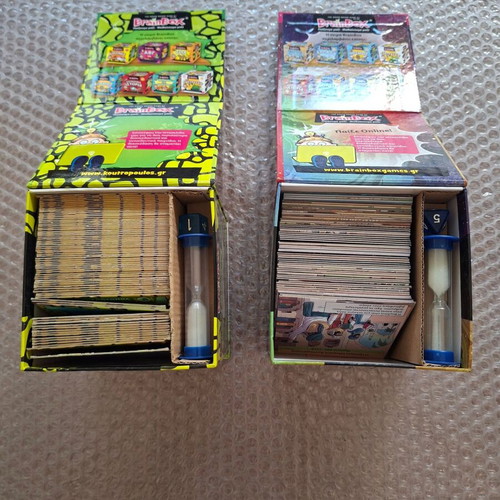 BrainBox board games set used, Dinosaurs & Time Travel