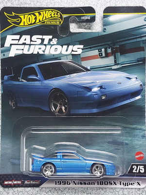Hot Wheels Fast & Furious 1996 Nissan 180SX new