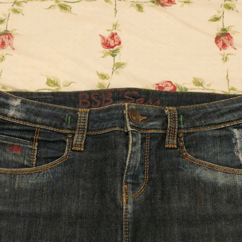 BSB denim skirt like new, size M 38 10, blue