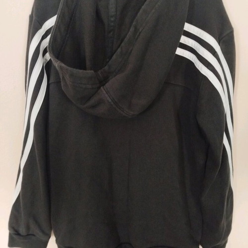 Adidas black jacket like new for boys and girls size 128