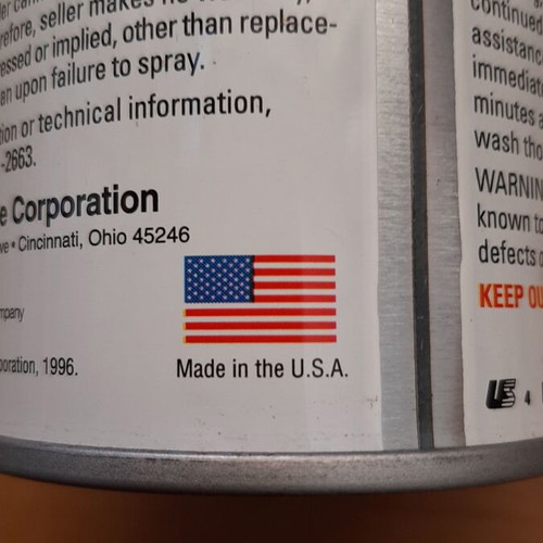 Mar-Hyde Vinyl spray paint gloss black new