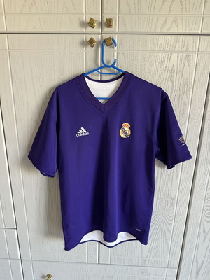 Adidas Real Madrid 1902-2002 Reversible Jersey Zidane #5 used