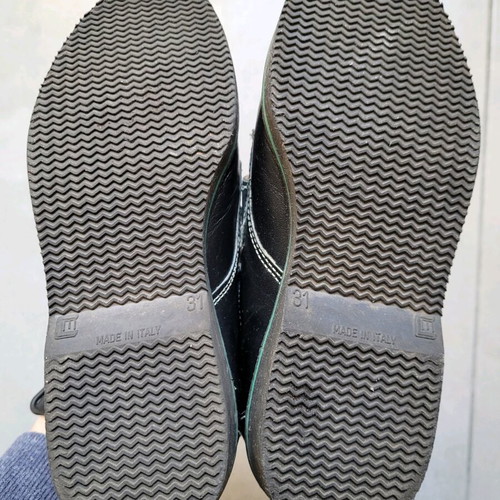 Boys' shoes used, size 31, Crocodile black and green