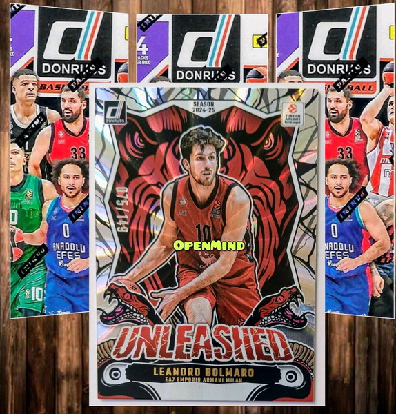 BOLMARO - UNLEASHED LAZER /149 - ARMANI MILAN - DONRUSS EUROLEAGUE 2024-25