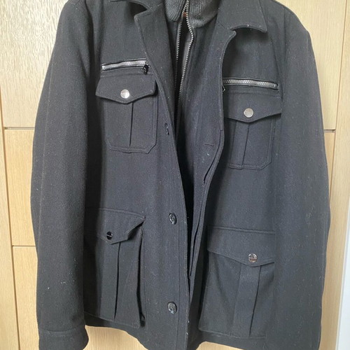 Michael Kors men's jacket Large black like new