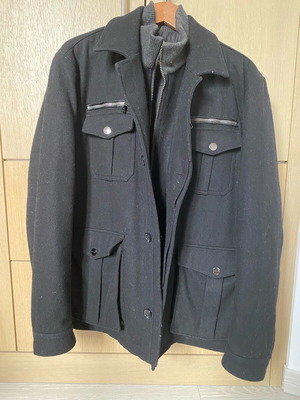 Michael Kors men's jacket Large black like new