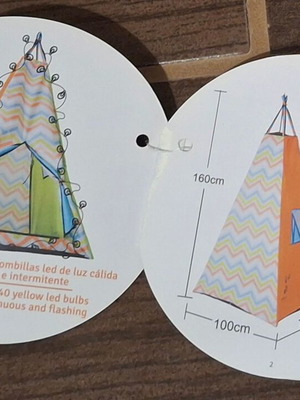 Παιδική ινδιάνικη σκηνή Imaginarium σαν καινούργιο