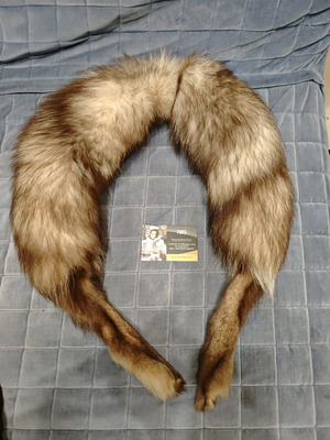 Renard fur from fox new, handmade from Kastoria