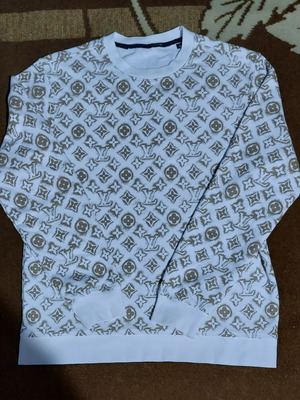 Louis Vuitton long-sleeve shirt medium white like new