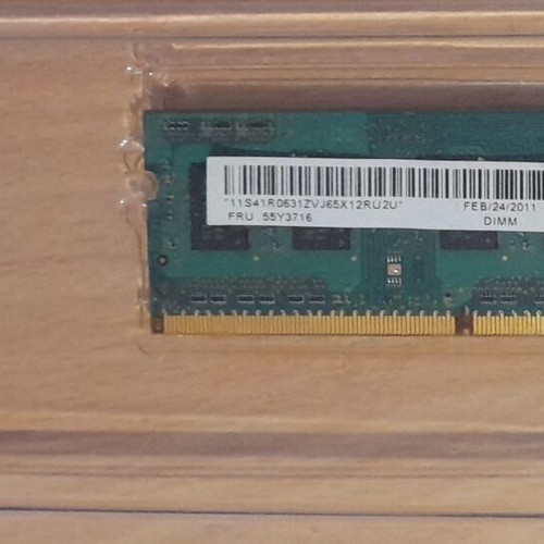 Samsung 2GB DDR3 SO-DIMM 1333MHz RAM used