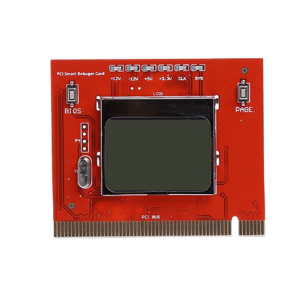  LCD PCI diagnostiki karta vlavon PC