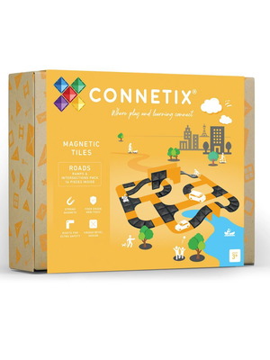 Connetix Ramps and Intersections Μαγνητικά Τουβλάκια Κατασκευών 16τμχ καινούργιο