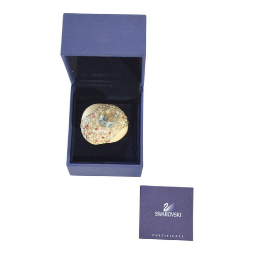 Swarovski Atmosphere Cocktail Cream Resin Ring Like New