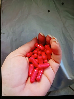 Fake blood like new, pack of 4 pieces