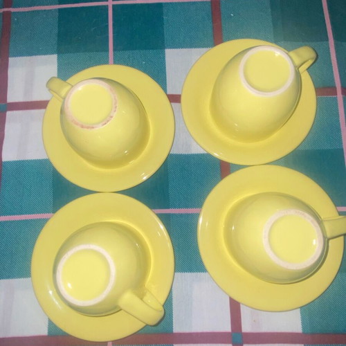 Coffee cup set like new
