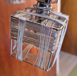 Ceiling lamp used, quality metal