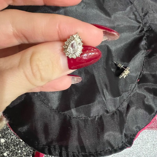 Mazaraki earrings like new, silver