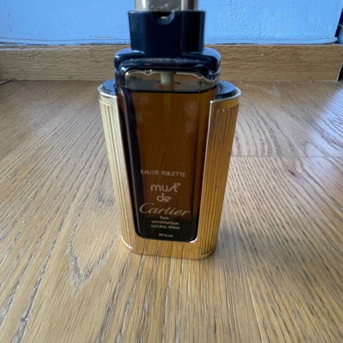 Must de Cartier perfume 50 ml like new