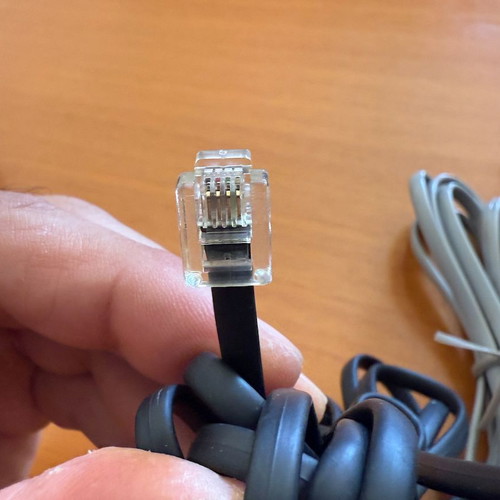 RJ11 telephone cables pack of 3 like new