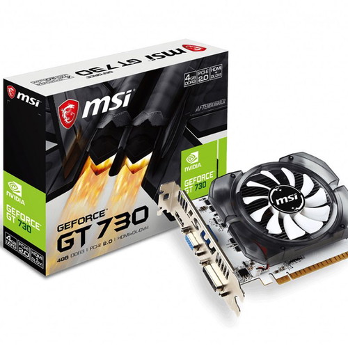 Msi G-Force Nvidia GT730 4GB graphics card