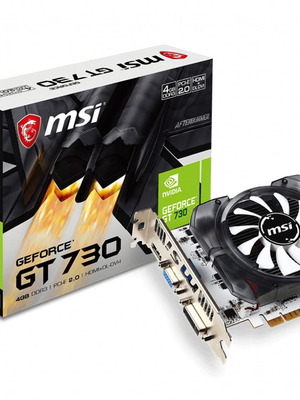 Msi G-Force Nvidia GT730 4GB graphics card