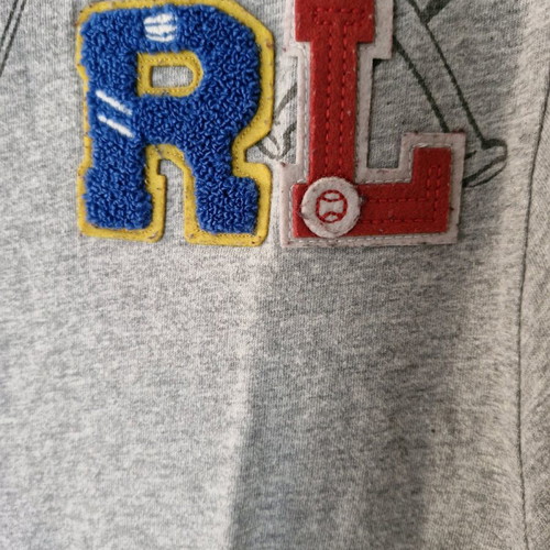 T-shirt Ralph Lauren Polo like new, kids size 14-16, grey