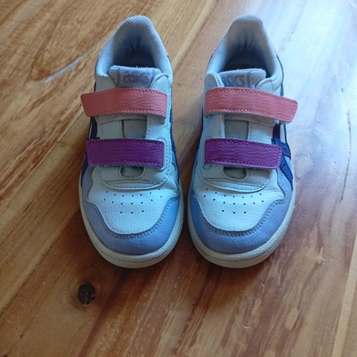 Asics children's shoes size 33 used, multicolor athletic