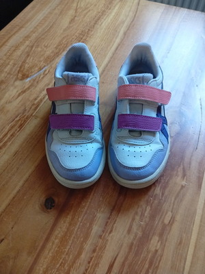 Asics children's shoes size 33 used, multicolor athletic