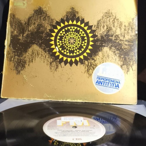 Fragments of a Dream LP used with zillotape on cover