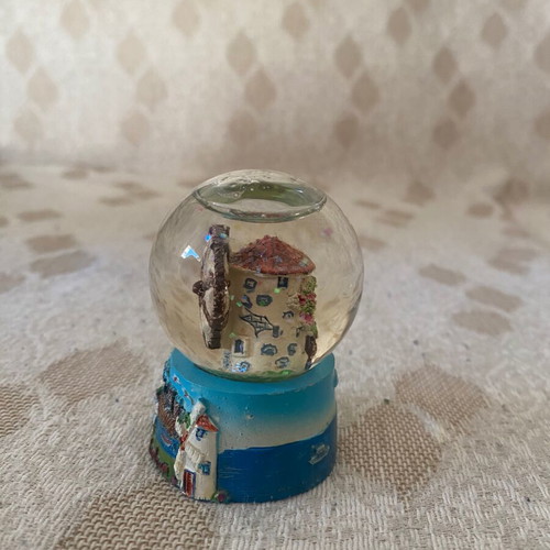 Water ball with windmill used with rhinestones