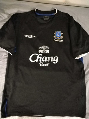 Εμφάνιση ποδοσφαίρου της Εβερτον εκτός μεταχειρισμένη, μέγεθος large