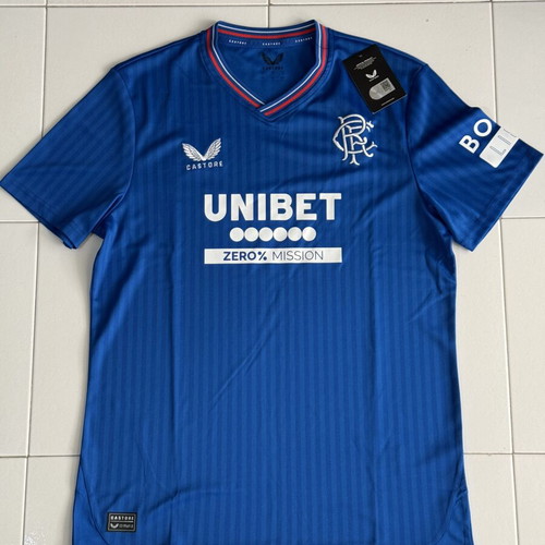 Rangers FC 2023/24 Home Jersey, Castore replica