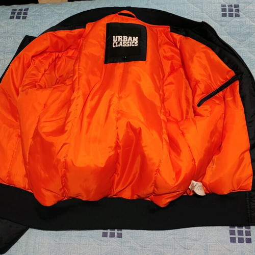 Urban Classics Bomber Jacket Men Dark Blue No S like new