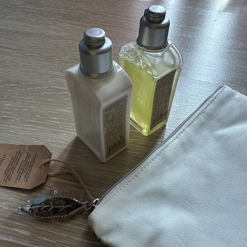 L’Occitane Verveine set new with shower gel and body lotion 70ml