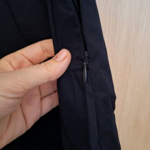Bershka strapless dress blue like new, size M