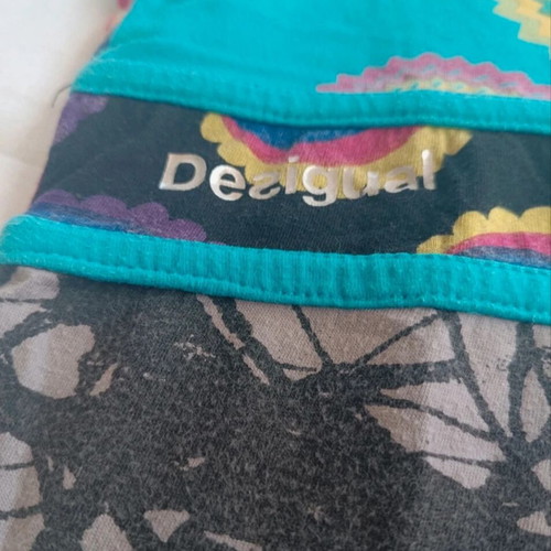 Desigual mako dress size XS like new, colorful, 100% cotton