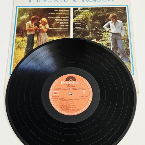 Robert & Μπέσσυ vinyl LP album used, 1975 first release
