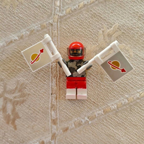 Lego figures used, various pieces