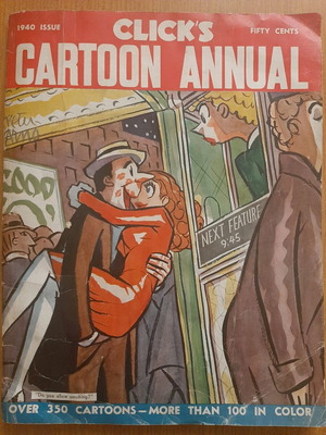 Click's Cartoon Annual 1940 comic book used, rare collectible