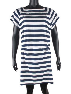 Helly Hansen women's dress size M striped blue white like new