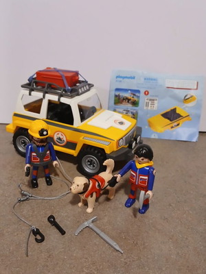 Playmobil Όχημα Διάσωσης Ορειβατών 9128 σαν καινούργιο, κομπλέ χωρίς κουτί